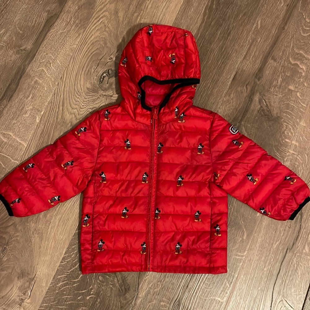Baby Gap Disney Mickey Mouse Coat, NWOT, Size 2